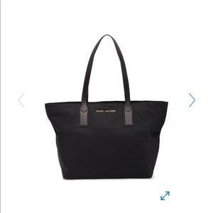Marc Jacobs Nylon Wingman Tote. Black